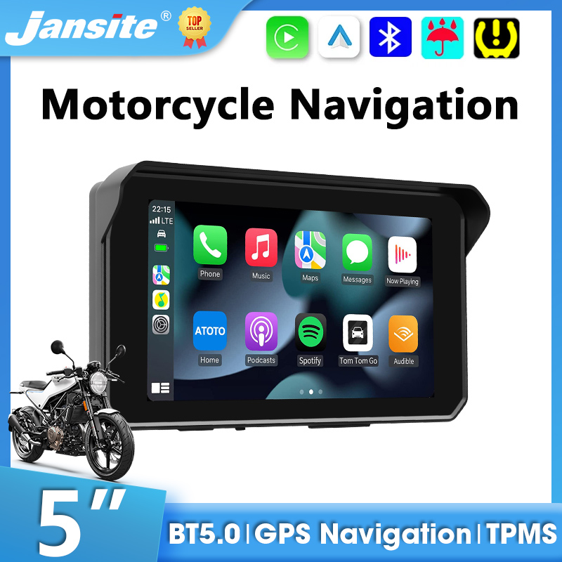 Motorcycle Gps Navigator Waterproof - Portable 5
