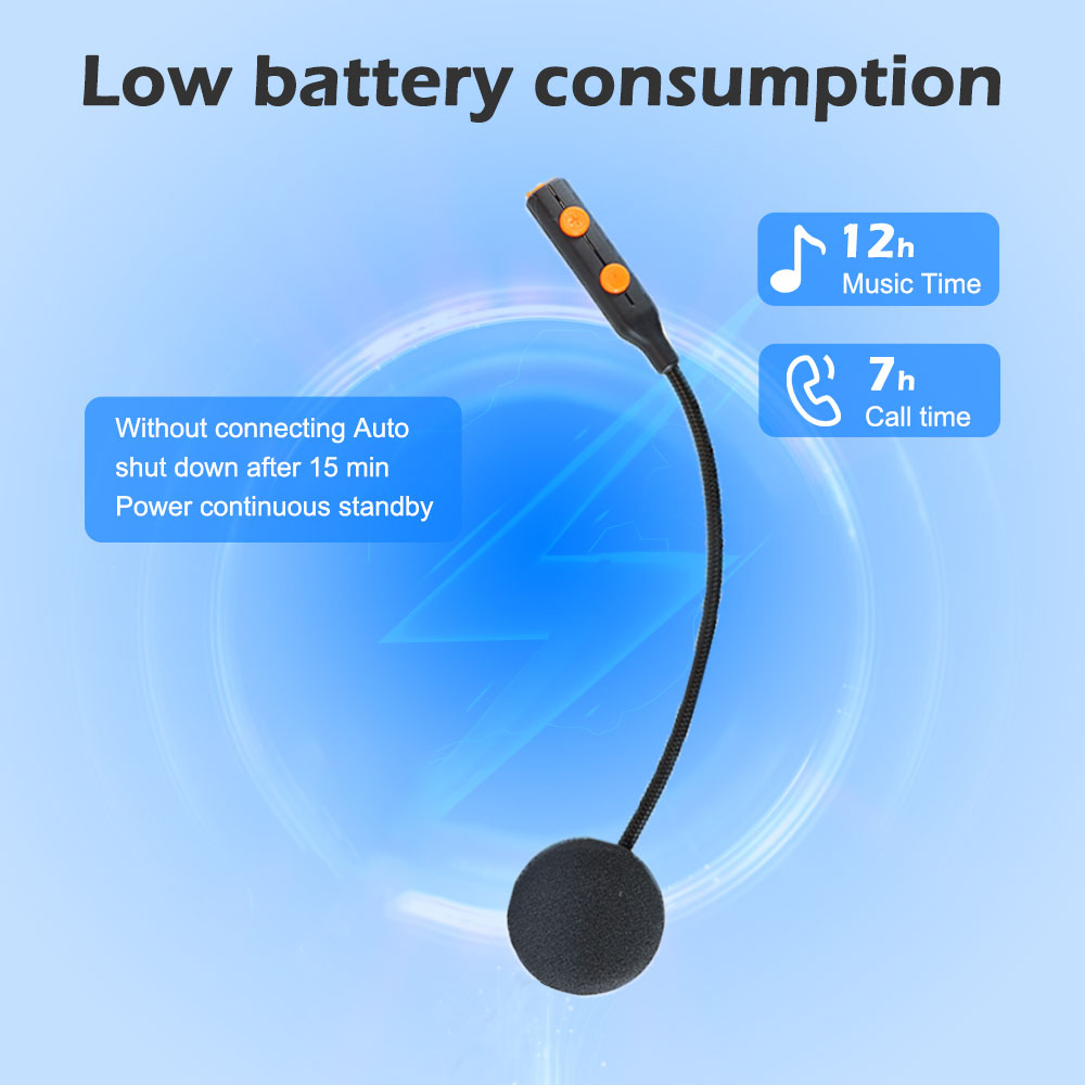 Helmet Bluetooth Headset Waterproof - Kihous Single Ear Motorcycle Helmet Headset