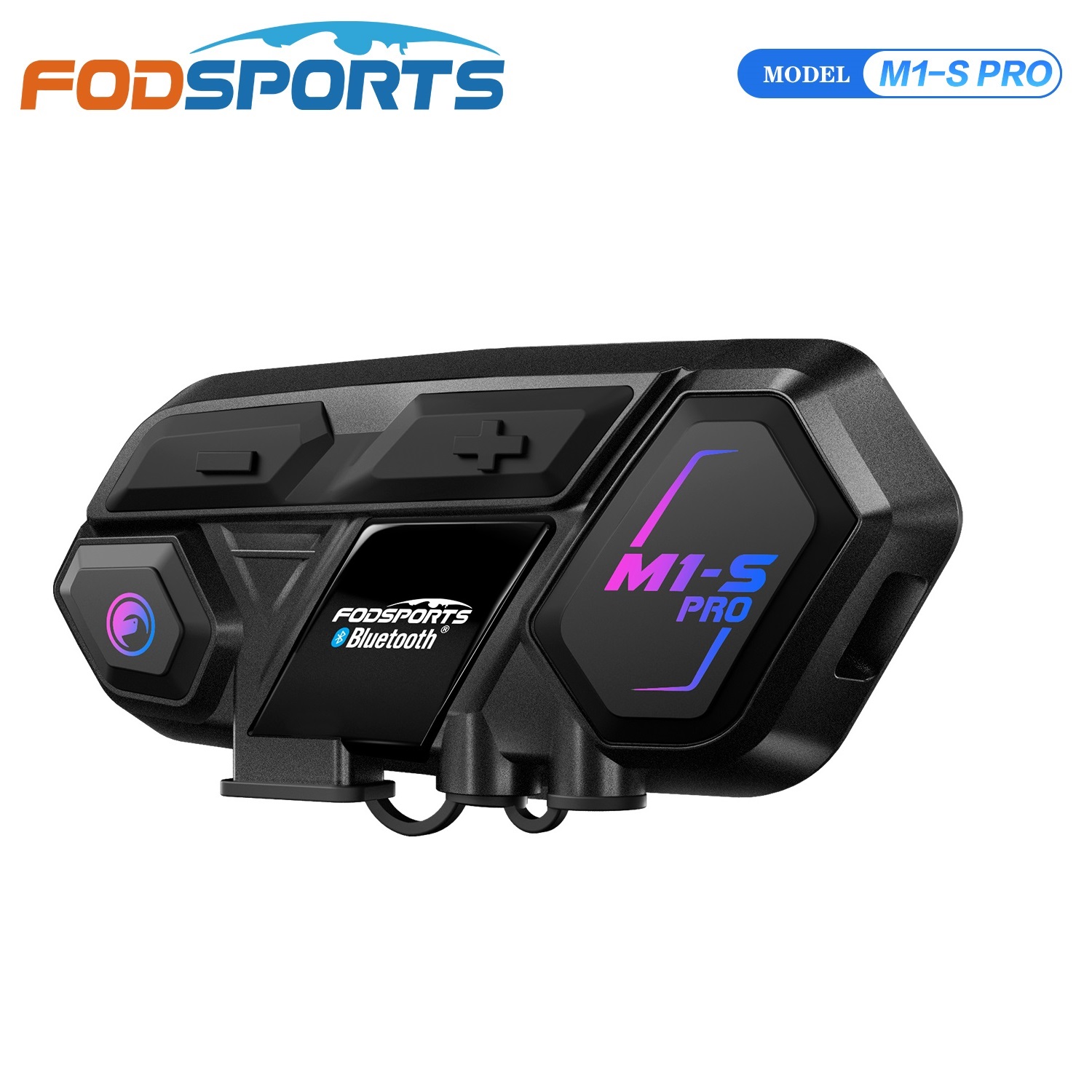 Motorcycle Intercom Mesh 2000M - Fodsports M1-S Pro Motorcycle Bluetooth Intercom