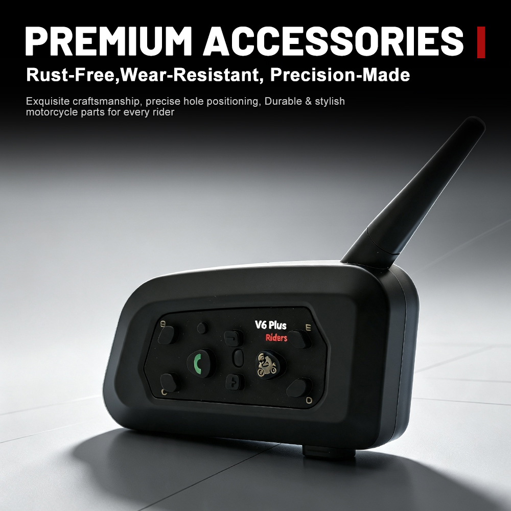 Motorcycle Helmet Intercom 6 Rider - EJEAS V6 PLUS Motorcycle Bluetooth Helmet