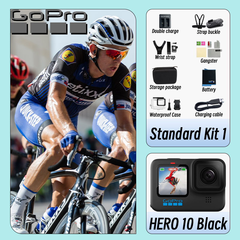 Helmet Camera 4K Wifi - GoPro HERO10 Black original action camera