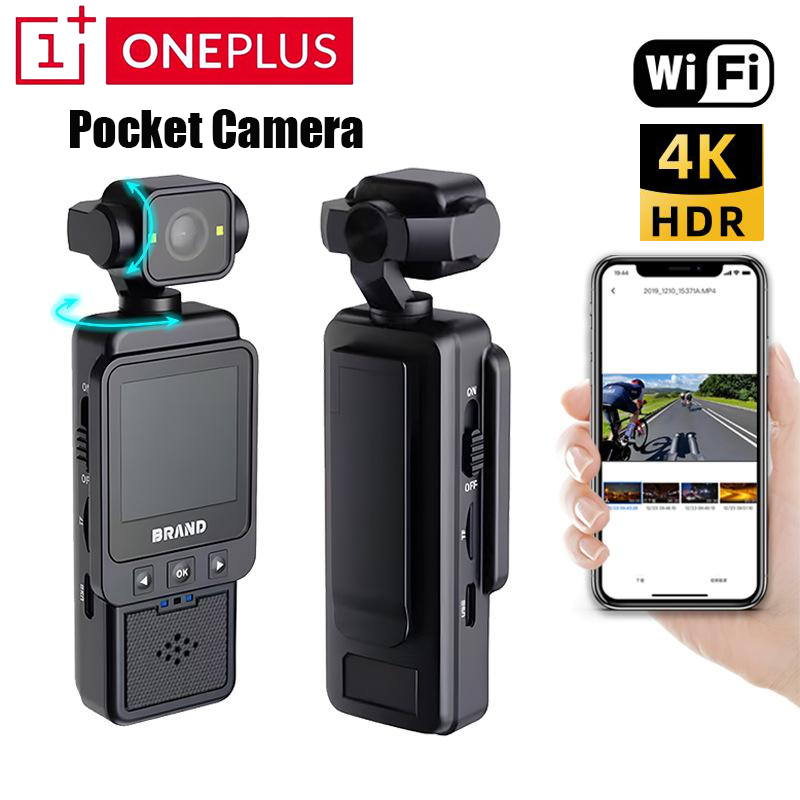 Helmet Camera 4K Wifi - OnePlus 4K HD Pocket Action Camera