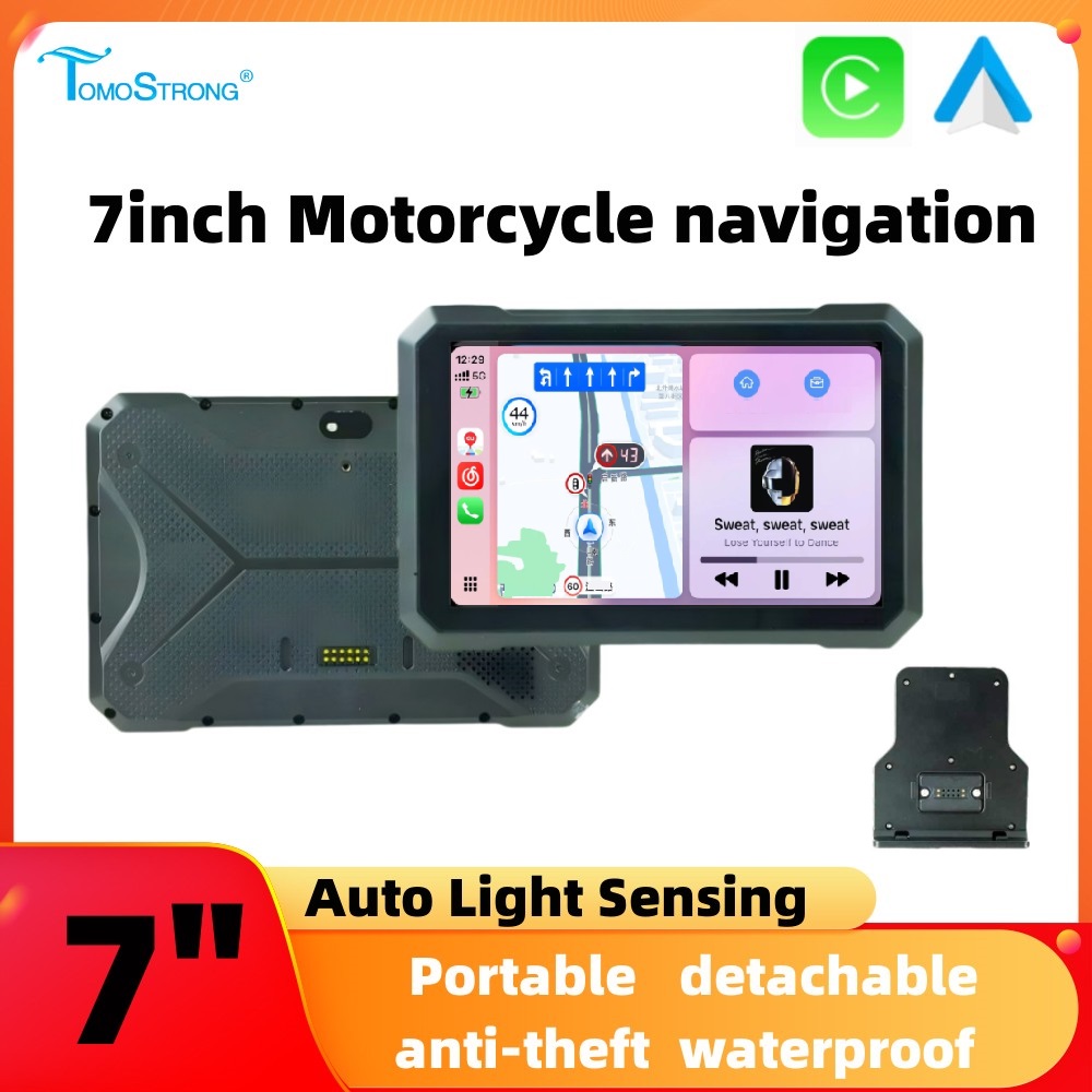 Motorcycle Gps Navigator Waterproof - MEKEDE Warehouse 7inch Portable Motorcycle GPS