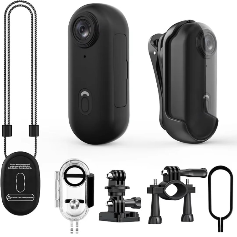 Helmet Camera 4K Wifi - Magnetic 4K Mini Action Camera HD