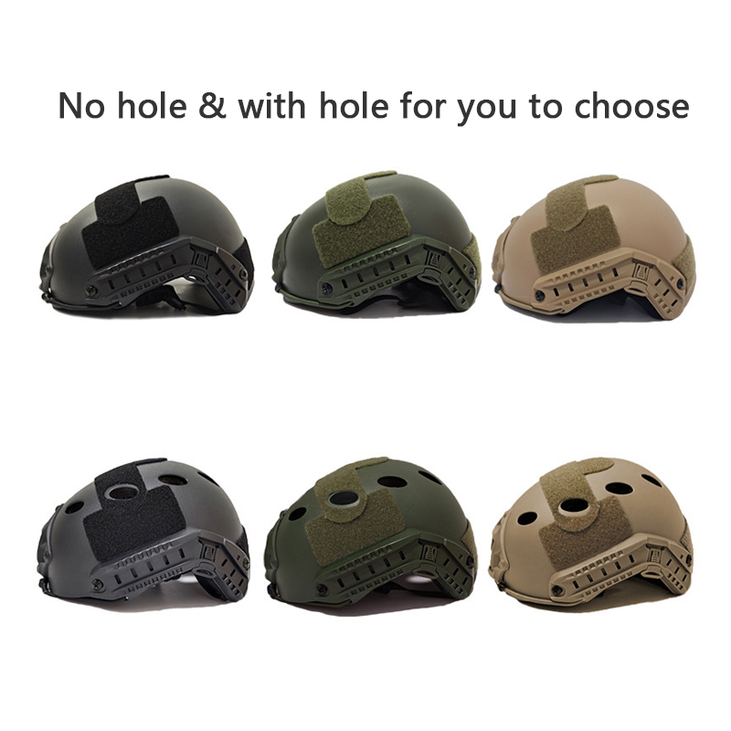 Helmet Headset Noise Cancellation - ABS New Thickened FAST Helmet Airsoft