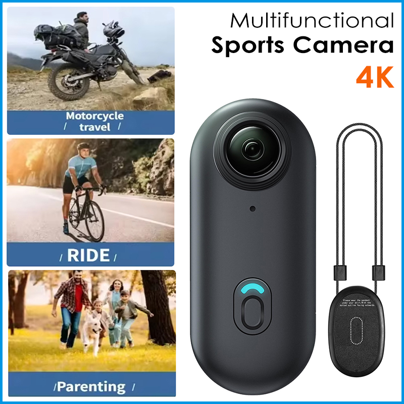 Helmet Communication System Camera - 4K FHD 1080P Outdoor Sports Camera