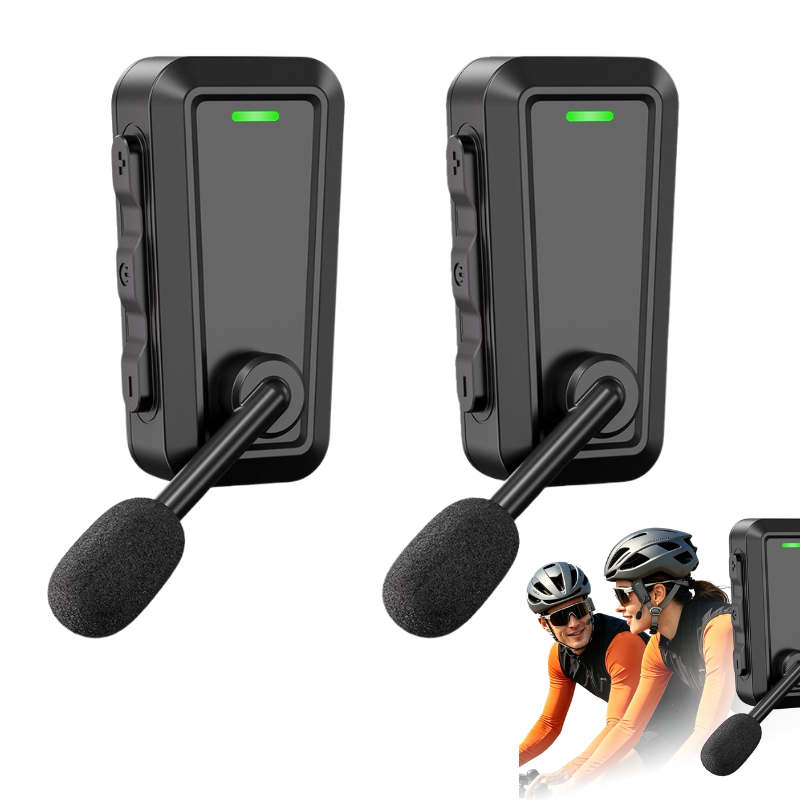 Helmet Bluetooth Headset Waterproof - Wireless Helmet Intercom Bluetooth Headset With