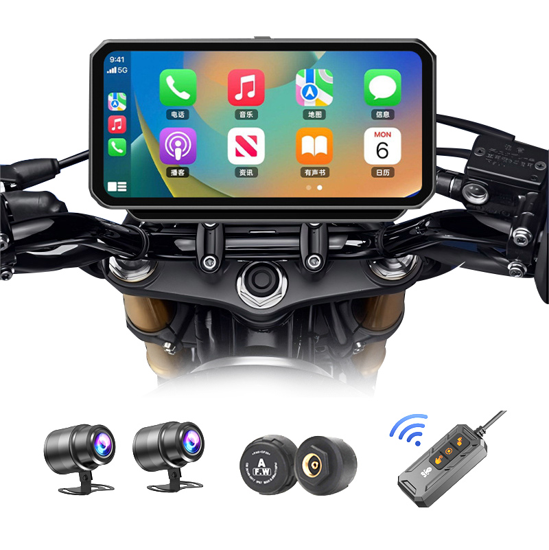 Motorcycle Gps Navigator Waterproof - Waterproof 6.23 Inch Touch Screen Motorbike