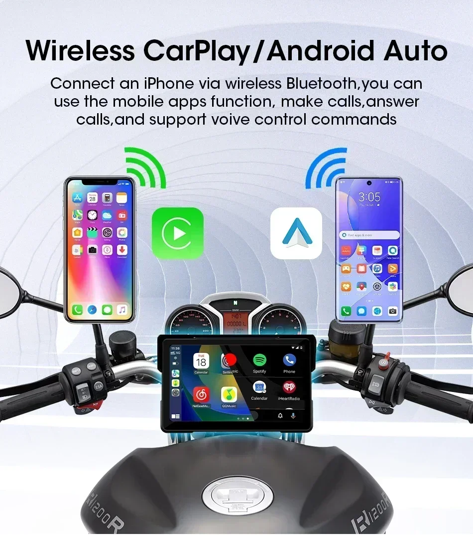 Portable 7 inch Motorcycle GPS - Motorcycle Gps Navigator Waterproof review and price