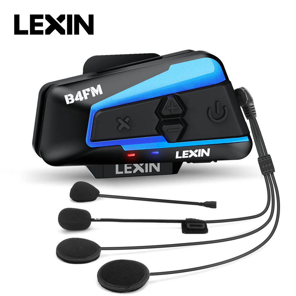 Lexin B4FM-X for 10 Riders Int - Motorcycle Helmet Intercom 6 Rider review and price