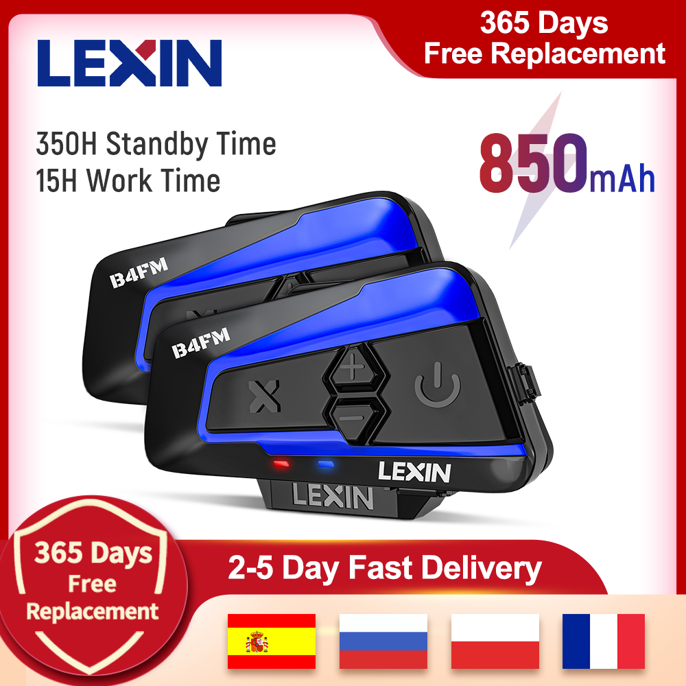 Lexin Motorcycle Bluetooth Hel - Motorcycle Intercom With Fm Radio review and price