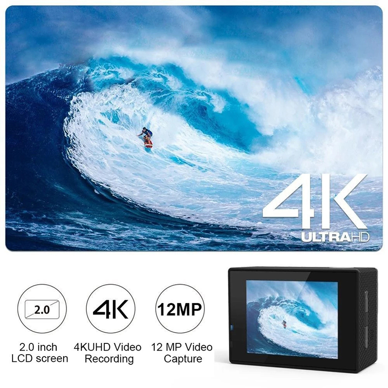 4K Action Camera 1080P/30FPS W - Helmet Communication System Camera review and price
