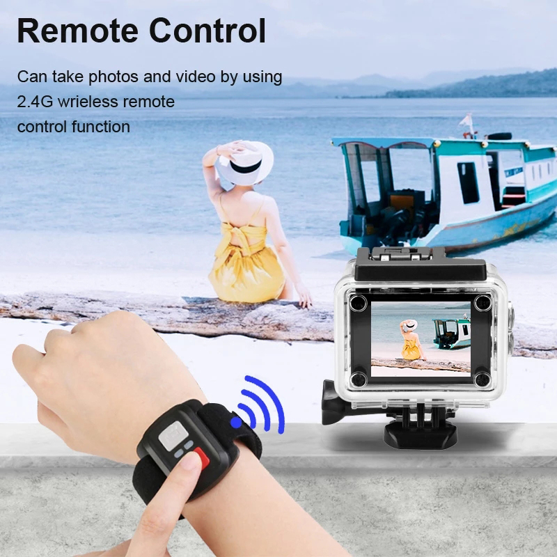 4K Action Camera 1080P/30FPS W - Helmet Communication System Camera review and price