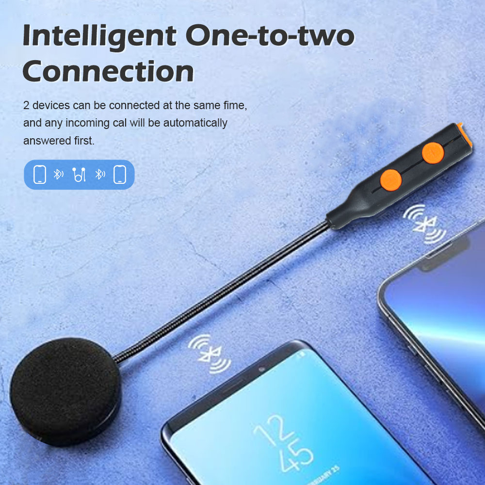 Kihous Single Ear Motorcycle H - Helmet Bluetooth Headset Waterproof review and price