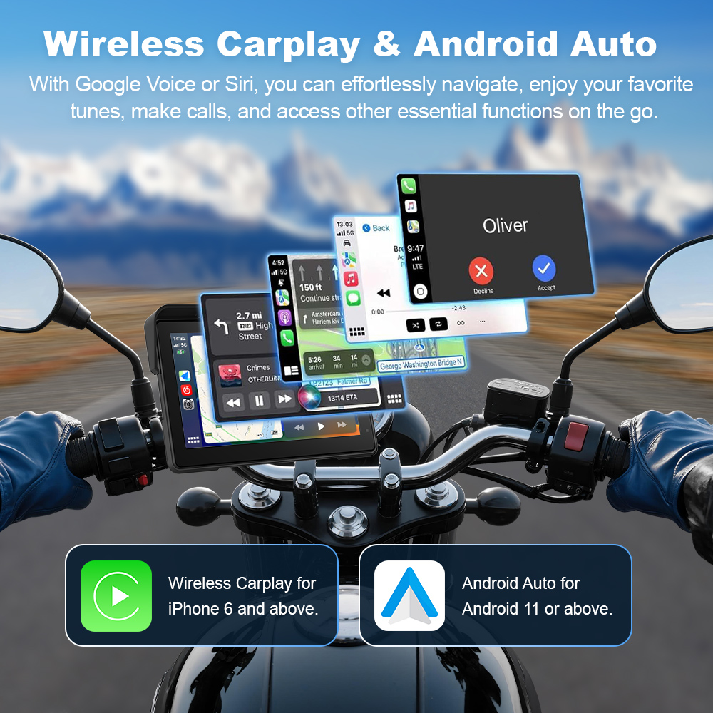 BEPOCAM 7 Inch Motorcycle Mult - Motorcycle Gps Navigator Waterproof review and price