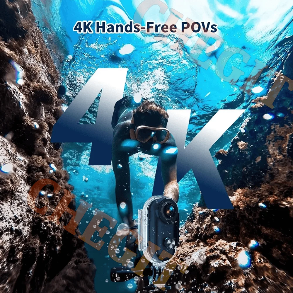 Waterproof 4K mini Pocket Magn - Helmet Bluetooth Headset Waterproof review and price