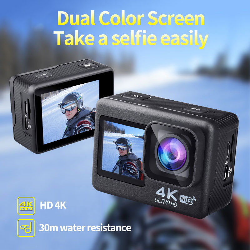 Ultra HD 4K Action Camera WiFi - Helmet Camera 4K Wifi review and price