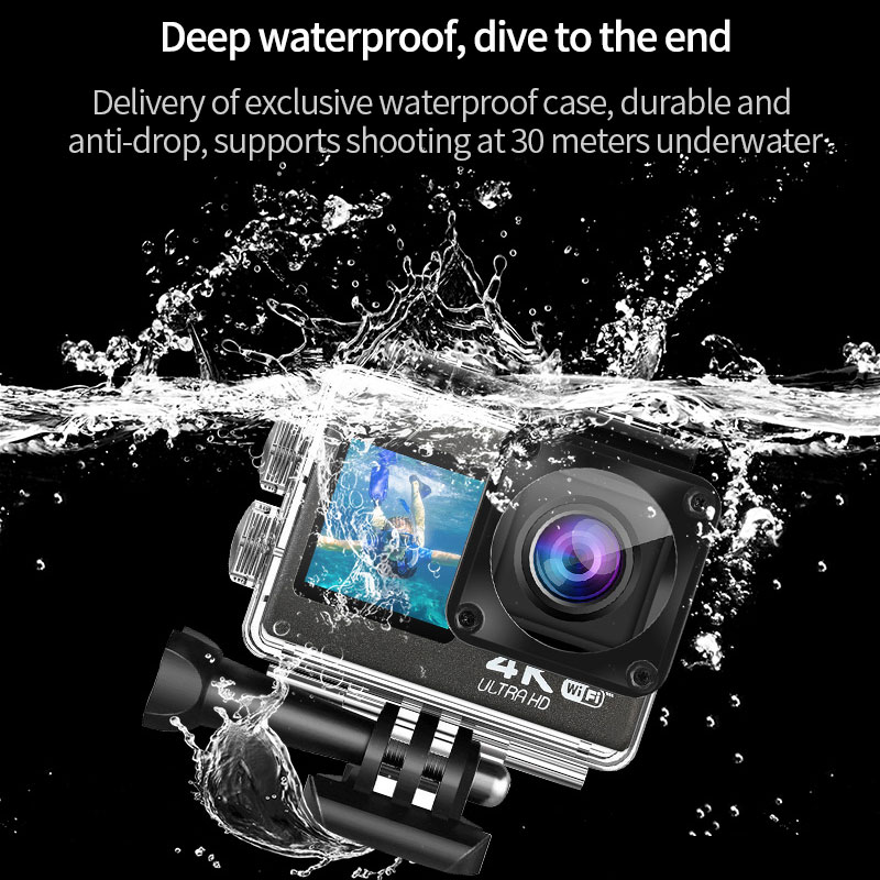 Ultra HD 4K Action Camera WiFi - Helmet Camera 4K Wifi review and price