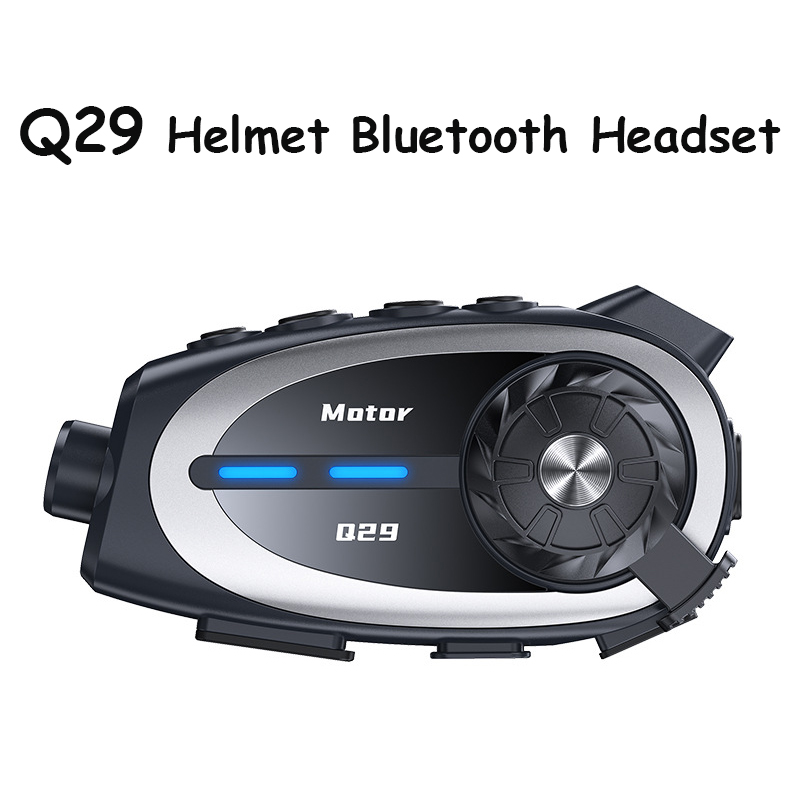 Q29 Motorcycle Helmet Headset  - Helmet Communication System Camera review and price