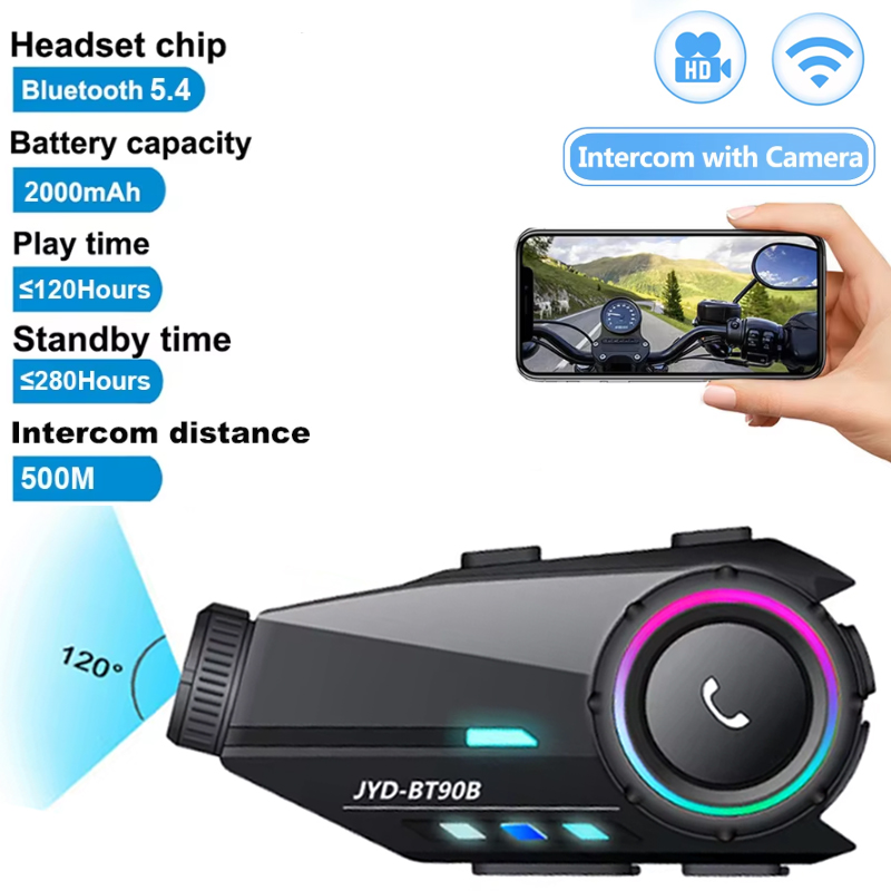 1/2X Motorcycle Helmet Headset - Bluetooth Headset Helmet 1000M review and price