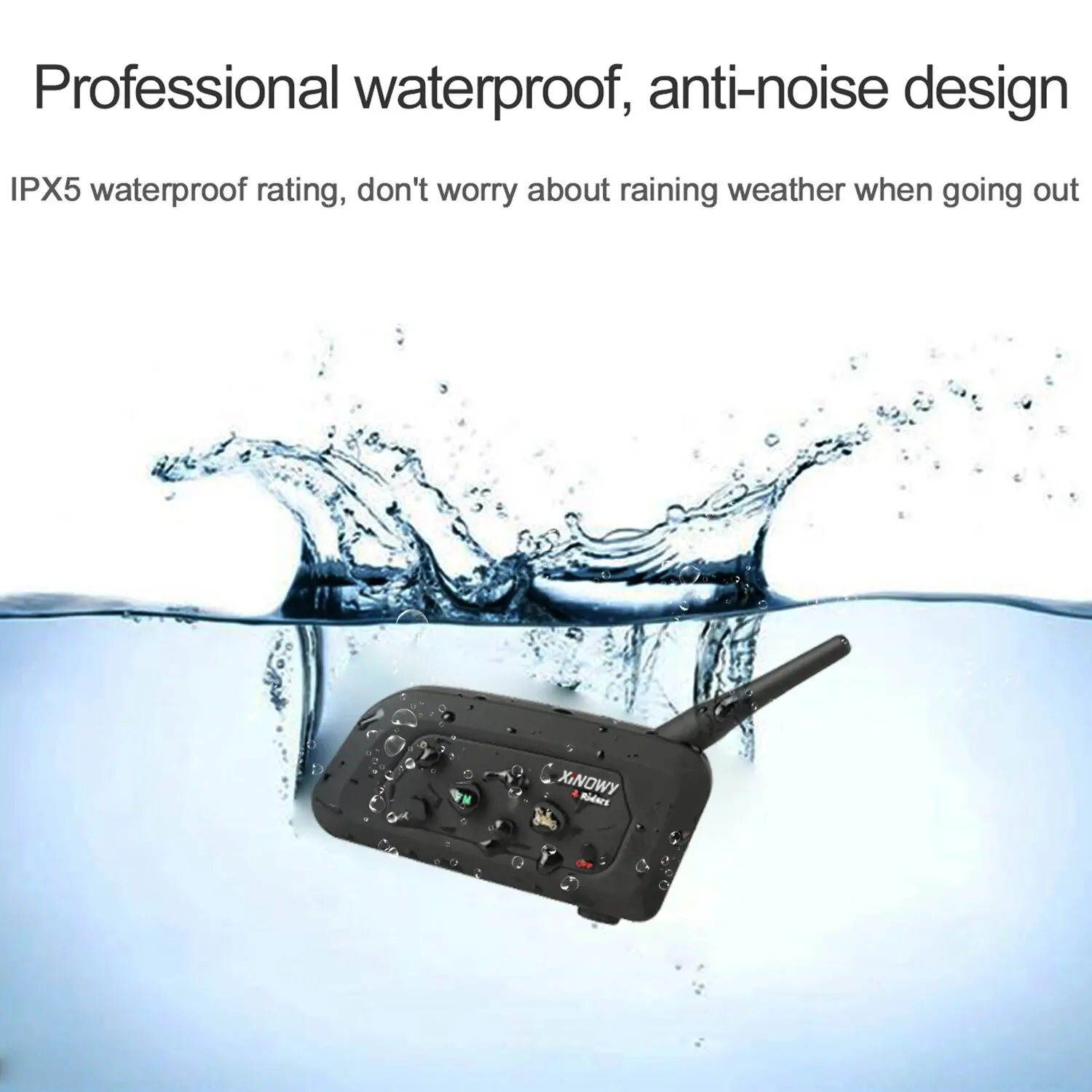 XINOWY 1-4PCS V4C Full-Duplex  - Bluetooth Headset Helmet 1000M review and price