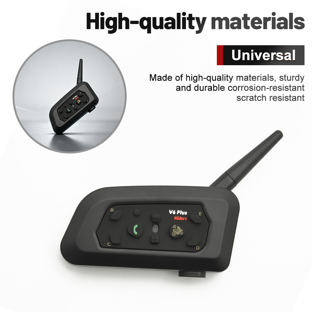 EJEAS V6 PLUS Motorcycle Bluet - Motorcycle Helmet Intercom 6 Rider review and price