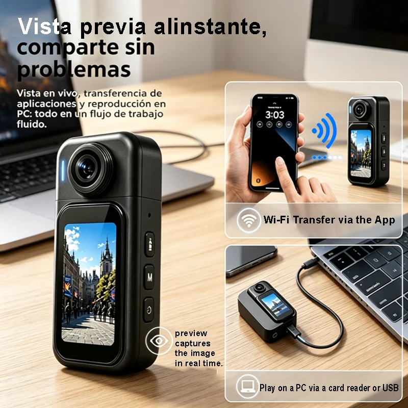 Sports Outdoor Mini Camera 4K/ - Helmet Camera 4K Wifi review and price