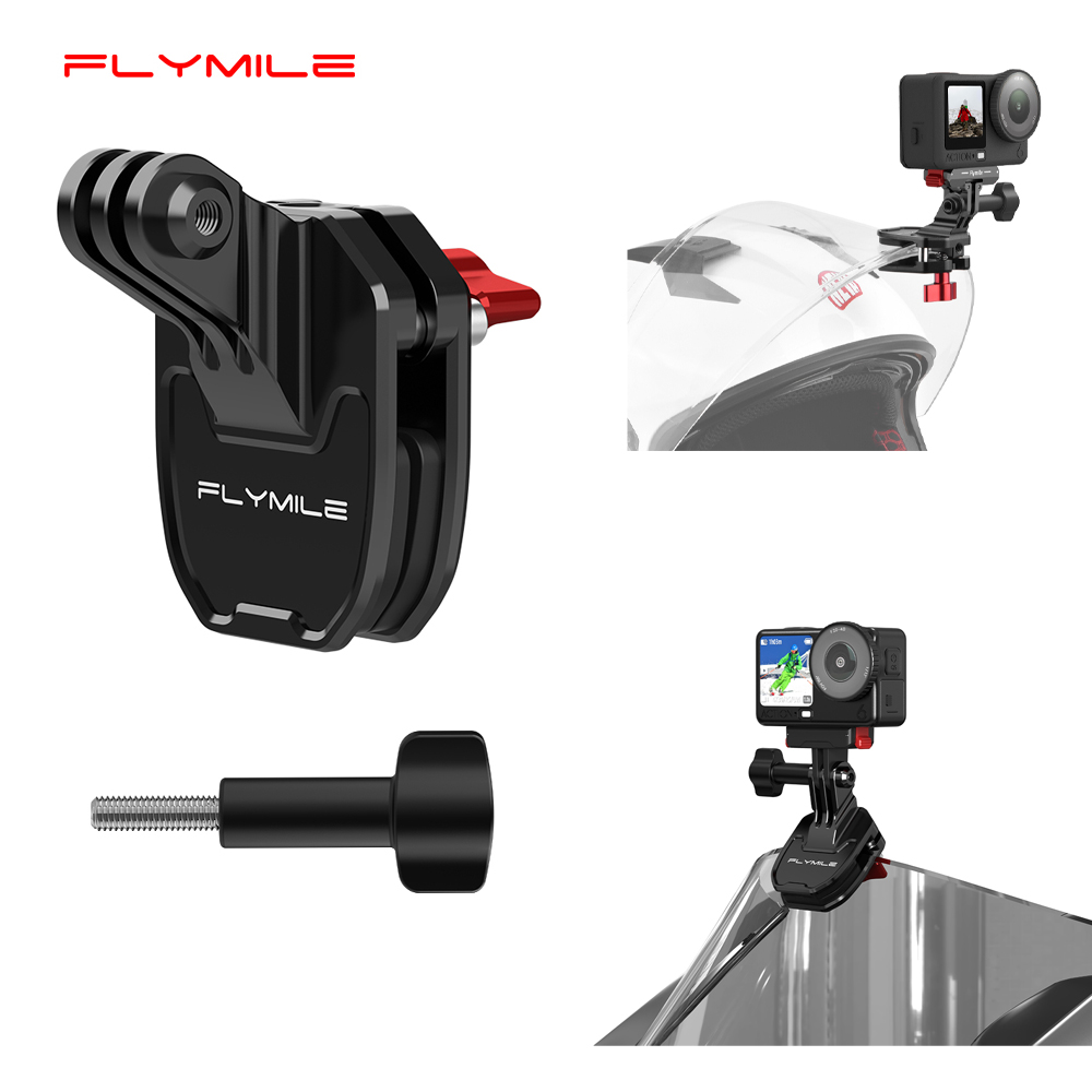 Flymile Motorcycle Windshield  - Helmet Communication System Camera review and price