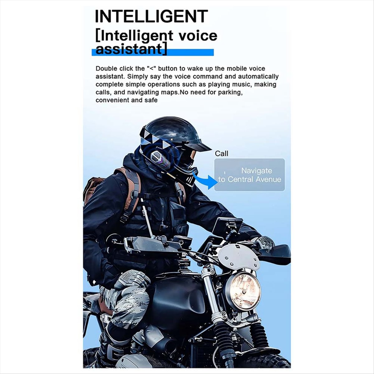 A64K LX5 Motorcycle Helmet Hea - Motorcycle Intercom Mesh 2000M review and price