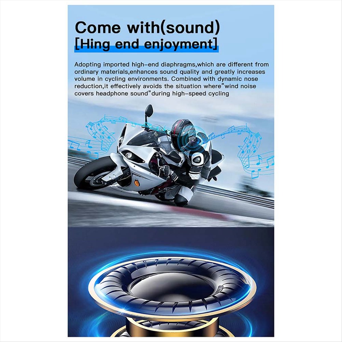 A64K LX5 Motorcycle Helmet Hea - Motorcycle Intercom Mesh 2000M review and price