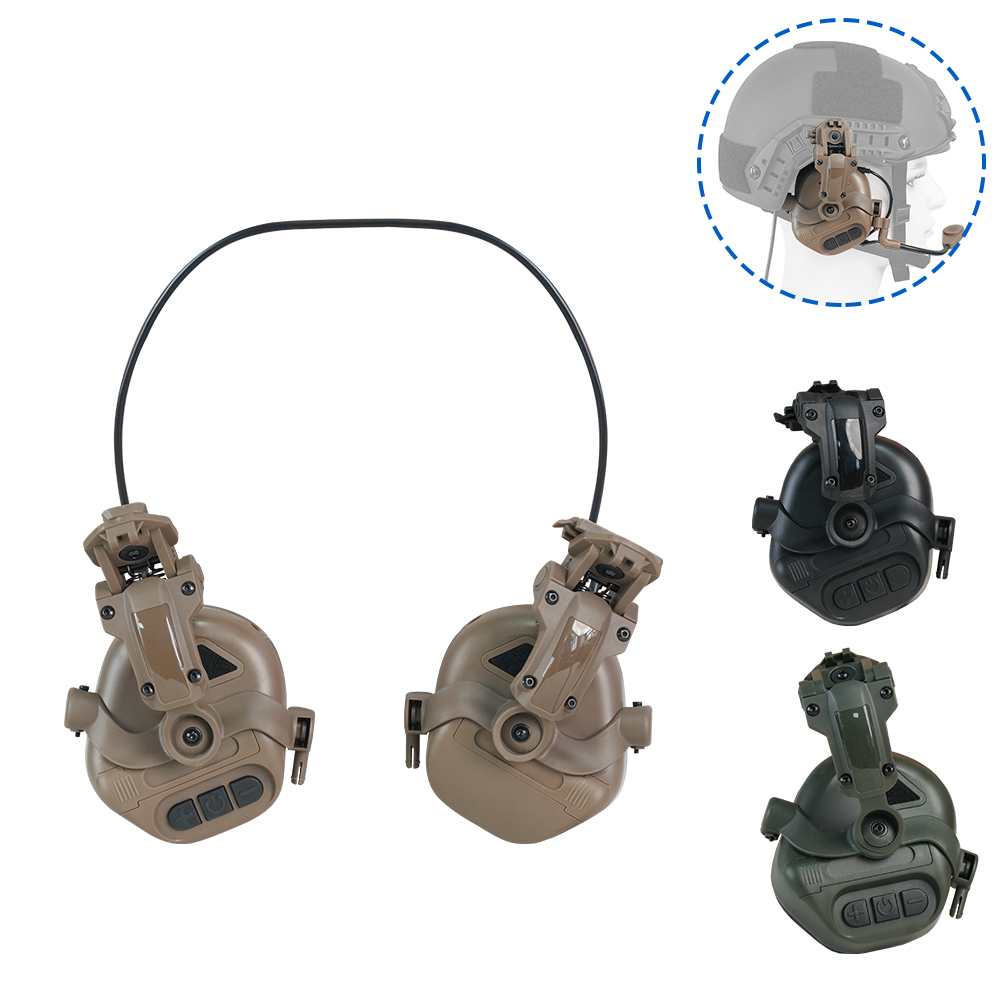 BOOIU Tactical Shooting Headse - Helmet Headset Noise Cancellation review and price