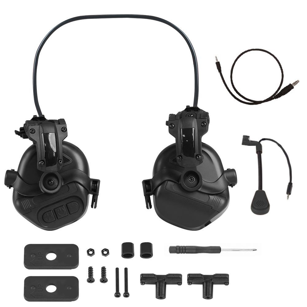 BOOIU Tactical Shooting Headse - Helmet Headset Noise Cancellation review and price