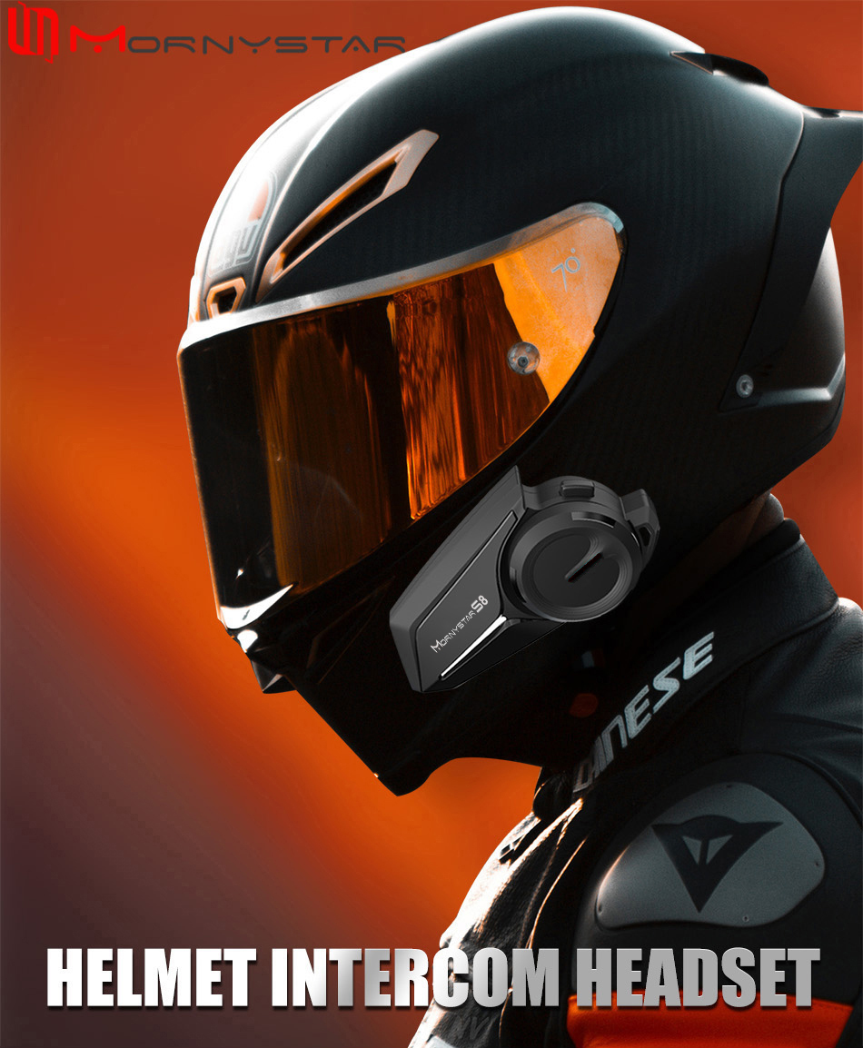 Mornystar S8 Intercom Bluetoot - Motorcycle Intercom Mesh 2000M review and price