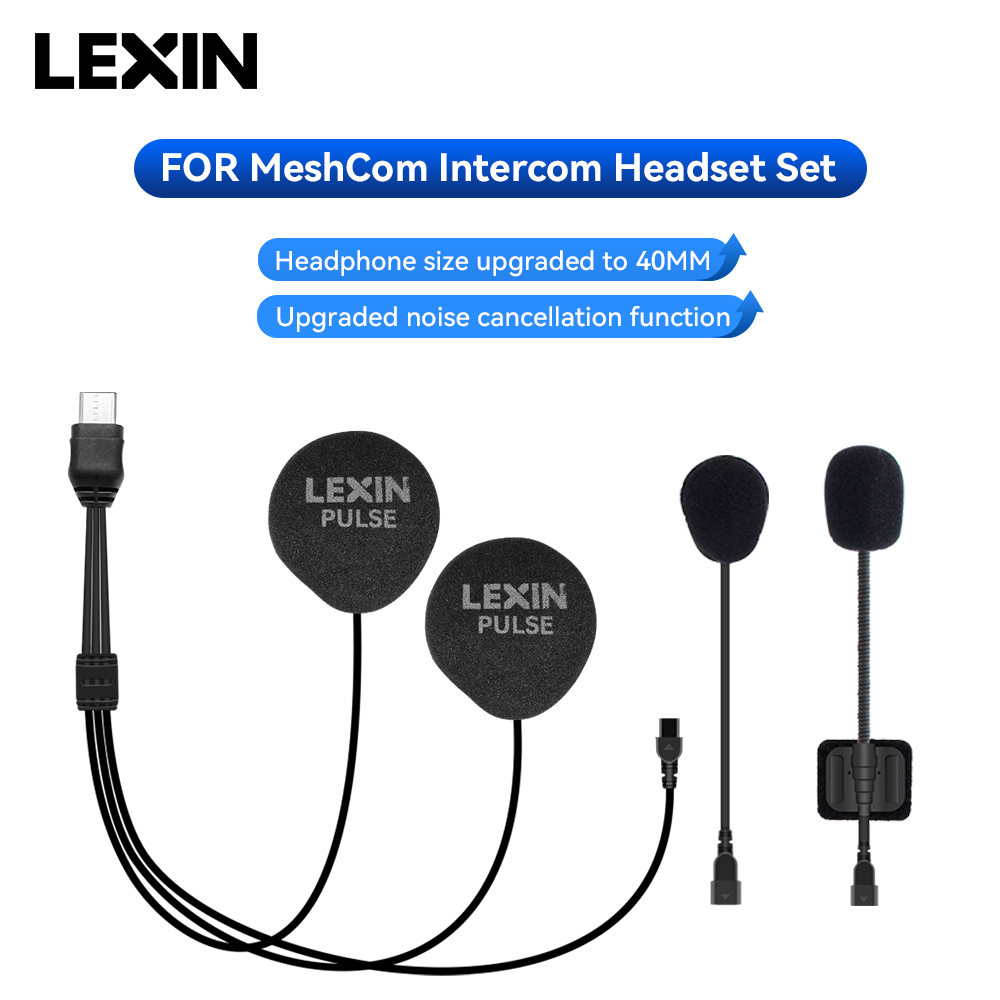 LEXIN-MeshCom Mesh Intercom 40 - Helmet Headset Noise Cancellation review and price