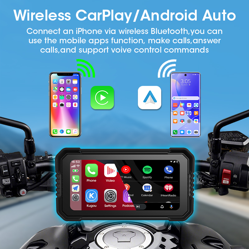 Jansite 6.25 inch Motorcycle C - Motorcycle Gps Navigator Waterproof review and price