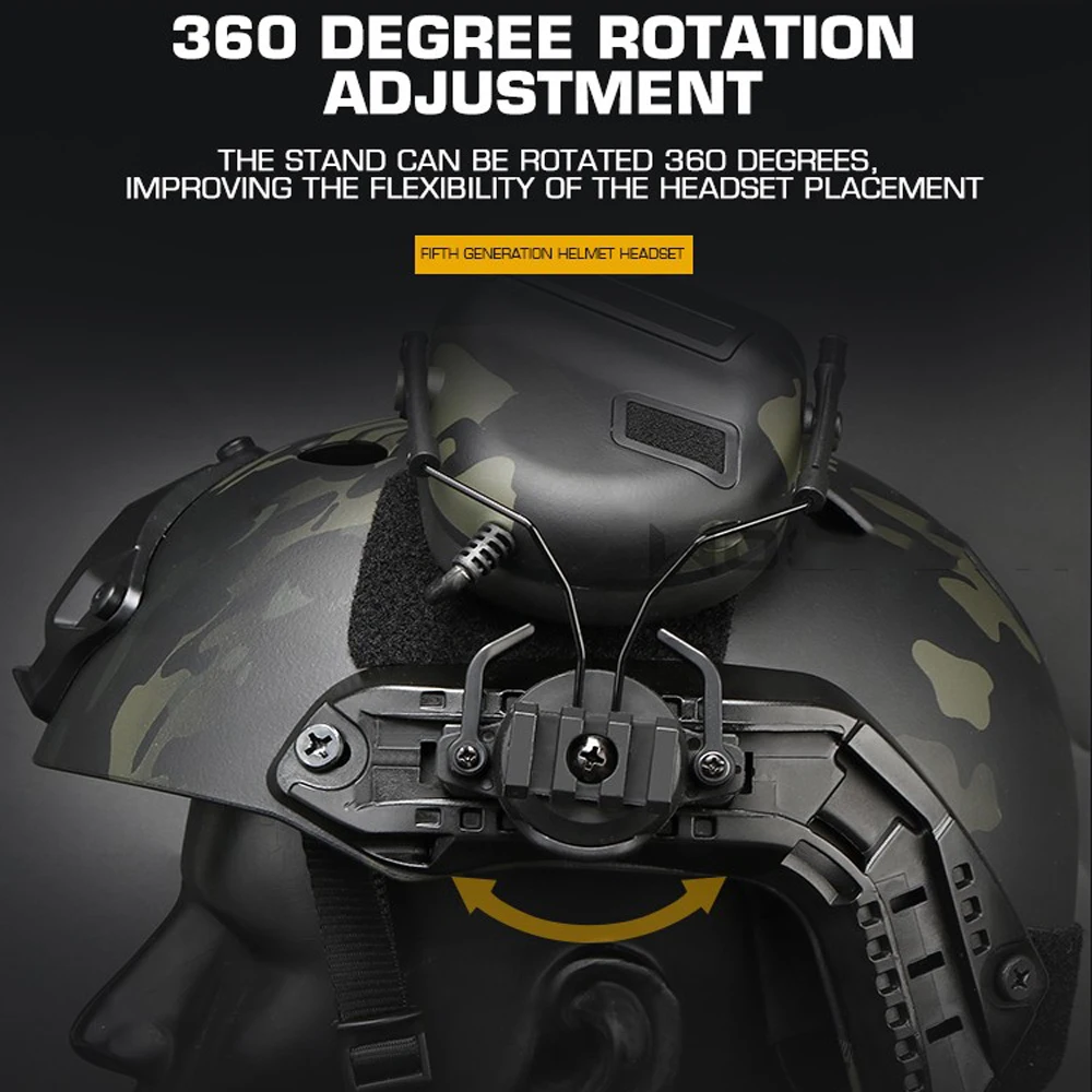 Tactical Headset Non-picking N - Helmet Headset Noise Cancellation review and price
