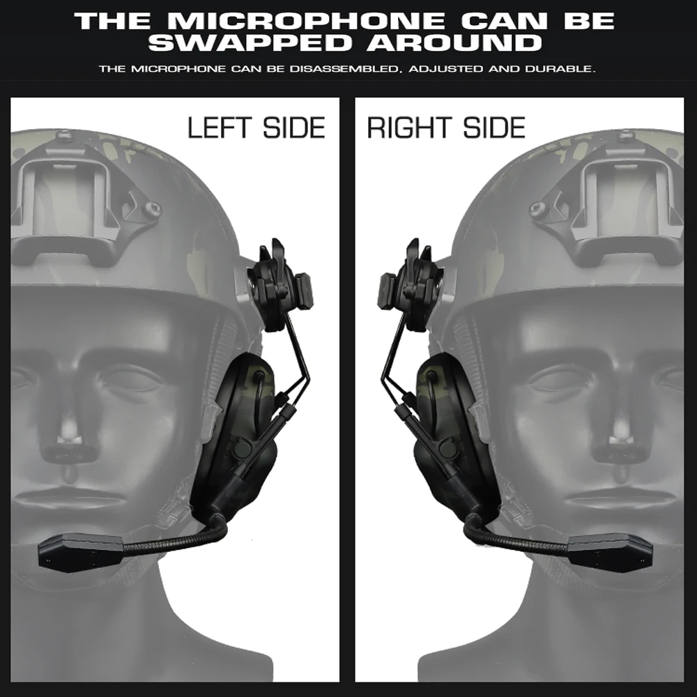 Tactical Headset Non-picking N - Helmet Headset Noise Cancellation review and price