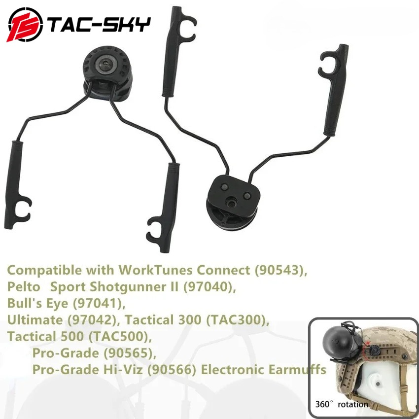TS TAC-SKY Tactical Helmet Hea - Helmet Headset Noise Cancellation review and price