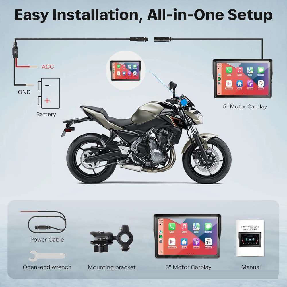 5/6.25/7/8.1 inch IP67 Waterpr - Motorcycle Gps Navigator Waterproof review and price