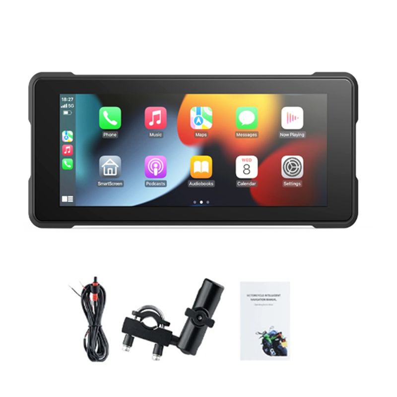 Motorcycle 6.86 Inch Bluetooth - Motorcycle Gps Navigator Waterproof review and price