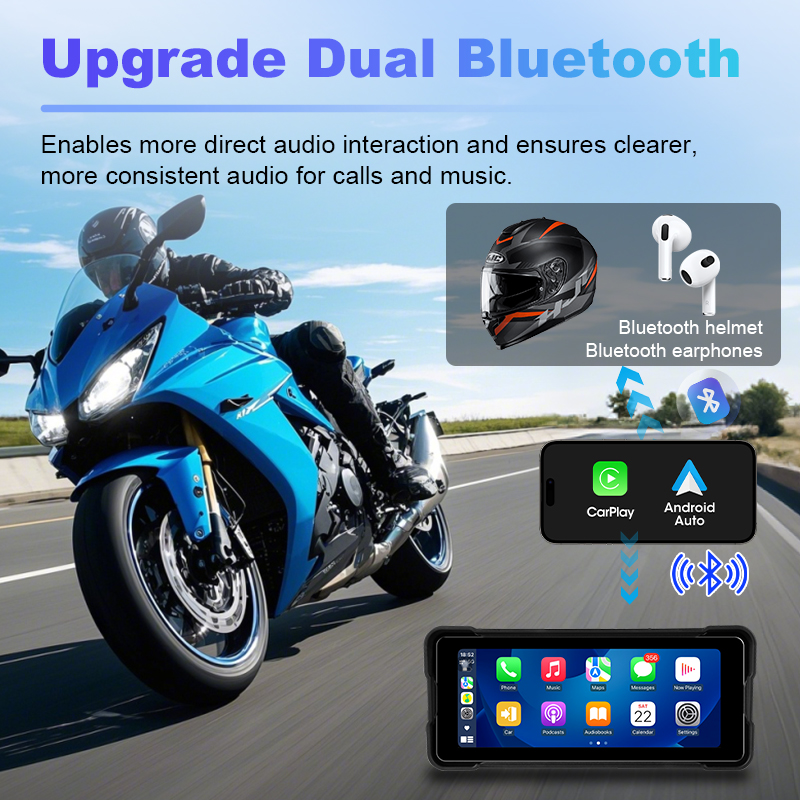 Portable 6.86 inch Motorcycle  - Motorcycle Gps Navigator Waterproof review and price