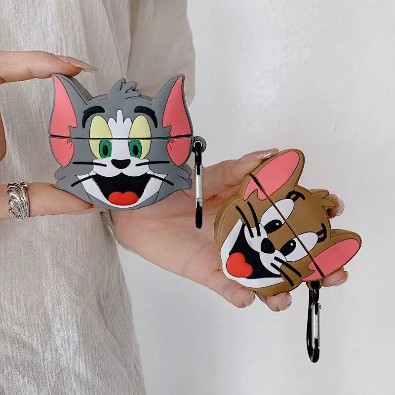 3D Cute Cartoon Tom and Jerry  - Helmet Bluetooth Headset Waterproof review and price
