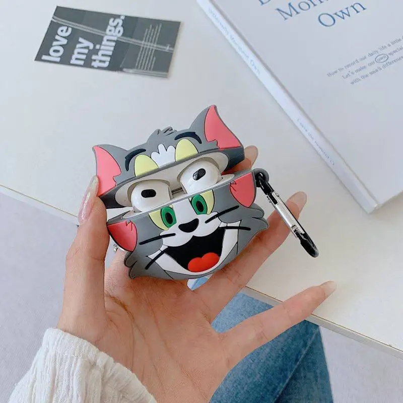 3D Cute Cartoon Tom and Jerry  - Helmet Bluetooth Headset Waterproof review and price