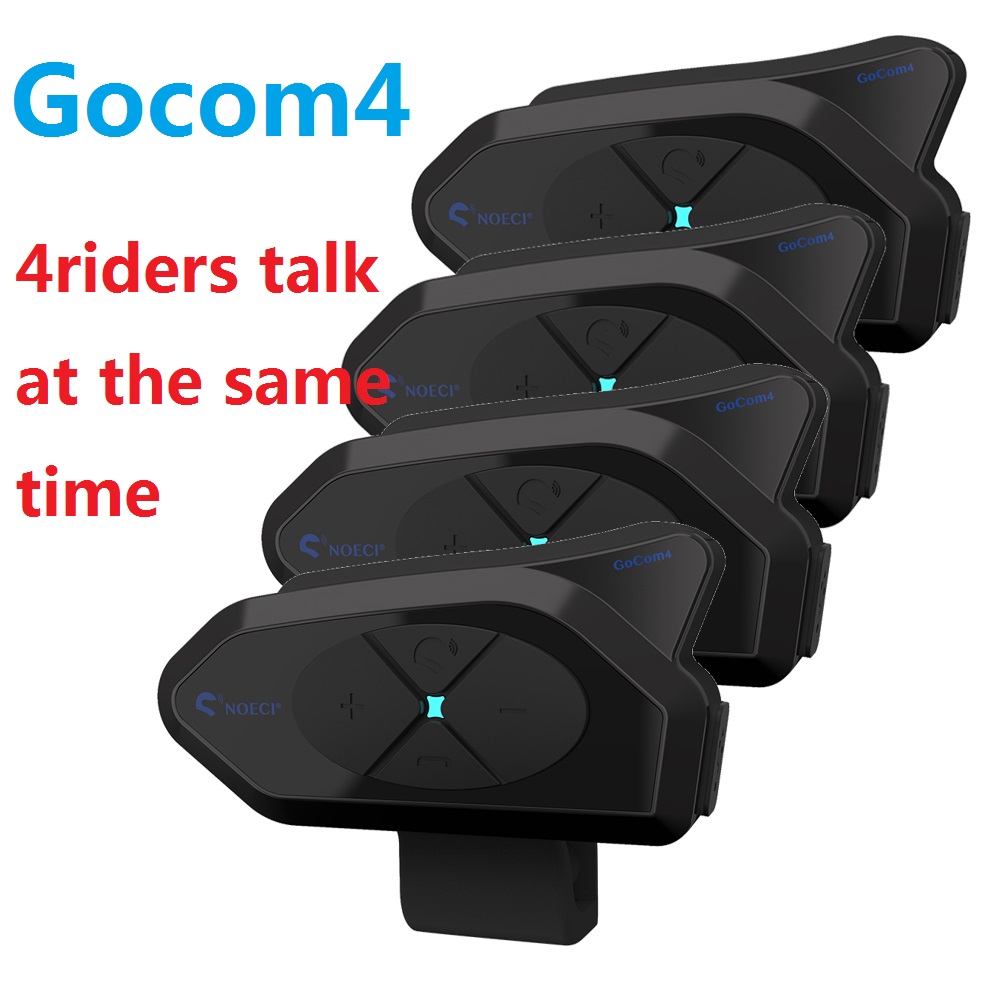 GOCOM4 Motorcycle Bluetooth In - Motorcycle Intercom With Fm Radio review and price