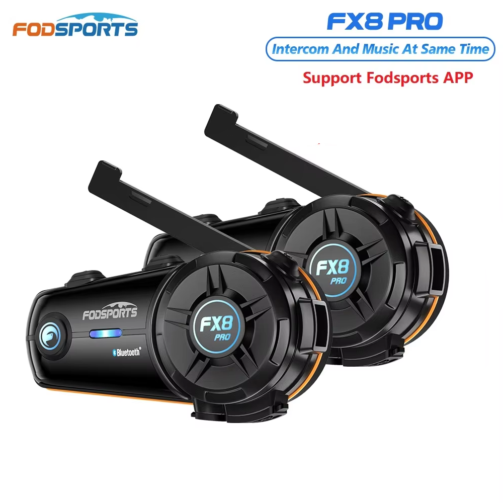 2pcs Fodsports FX8 Pro Motorcy - Motorcycle Intercom Mesh 2000M review and price