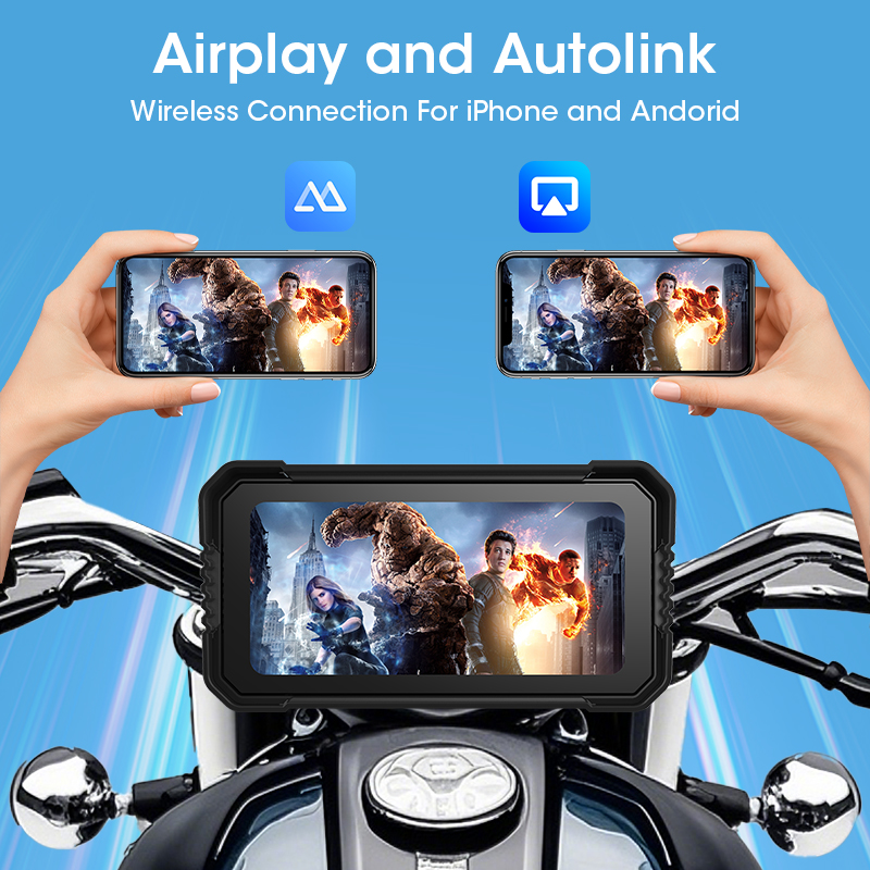 Jansite 6.25'' Portable Digita - Motorcycle Gps Navigator Waterproof review and price