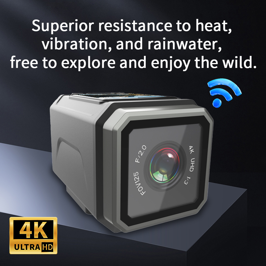 4K EIS Action Camera 125° Wide - Helmet Camera 4K Wifi review and price