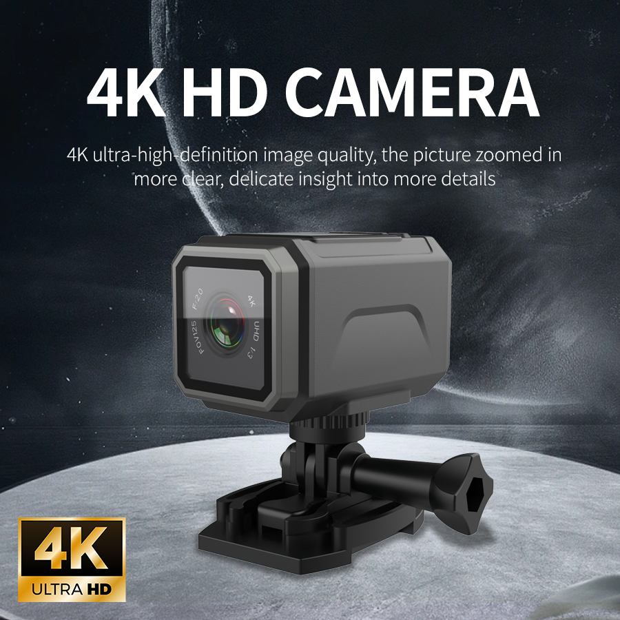 4K EIS Action Camera 125° Wide - Helmet Camera 4K Wifi review and price