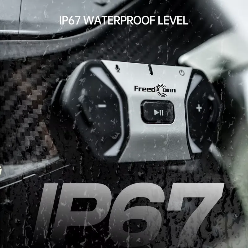 FreedConn FREE+ Motorcycle Mes - Helmet Bluetooth Headset Waterproof review and price