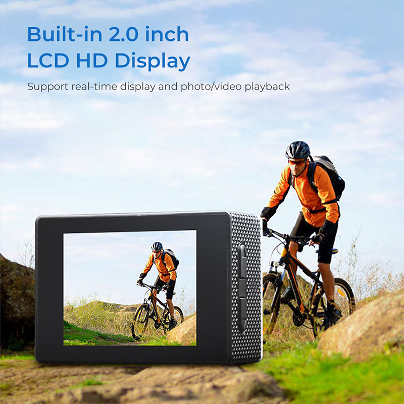4K Ultra HD Action Camera 3MP  - Helmet Communication System Camera review and price